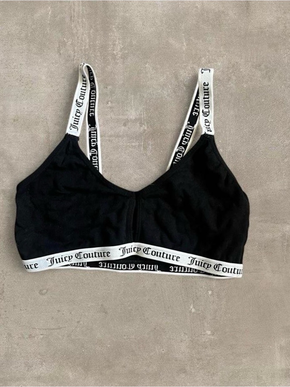 Juicy Couture Black Sports Bra